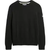 Superdry Superdrytil kvinder. W6110609A Sort slouchy jumper (L), Casual, Bomuld