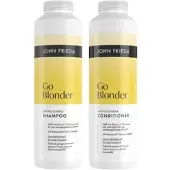 John Frieda Go Blonder Shampoo + Conditioner Set Hårplejesæt 1 stk.