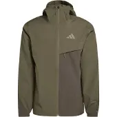 Adidas - Vandretøj - Multi 2L Rain Jkt M Olive Strata til Unisex - Størrelse XL - Kaki