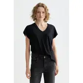 Scotch & Soda U9a01223t Kortærmet V-hals T-shirt