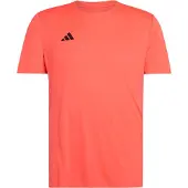 Adidas - Trail running tøj - Adizero Essentials Tee M Solar Turbo til Unisex - Størrelse M - Orange