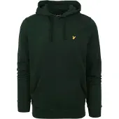 Lyle & Scott hættetrøje, mørkegrøn Grøn Mørkegrøn måle