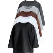 Next Shirts brun / lysegrå / mørkegrå / sort / hvid