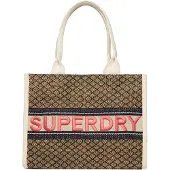 Superdry Superdryunisex. W9110381A Brun Luxe-taske (OSFA), Casual, Jute