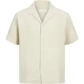 Jack & Jones Montauk Crochet Kortærmet Skjorte