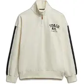 Superdry Superdrytil kvinder. W2012593A Country Club Applique beige sweatshirt (M), Casual, Bomuld