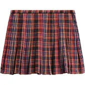 Superdry Mid Rise Check Kort Nederdel