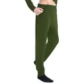 Glovii GP1CM, Lange underbukser, Unisex, Grøn, Monokromatisk, M, Udendørs