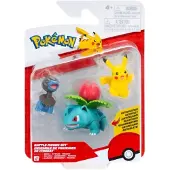 Pokémon Battle Figure Set Deino, Pikachu & Ivysaur