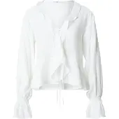 Hailys Bluse 'De44fne' hvid