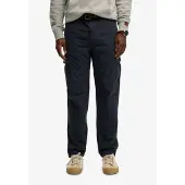 Superdry Superdrytil mænd. M7011439A Ripstop Light Cargo-bukser marineblå (28/32), Casual, Bomuld
