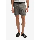 Superdry Superdrytil mænd. M7110486A Premium Regular Regular Short Chino grå (36), Casual, Bomuld