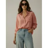 Wearable Stories Bluse 'Minthe' koral