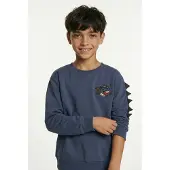Name it Sweatshirt - NmmKetil - Vintage Indigo - - 6 år (116) - Sweatshirt