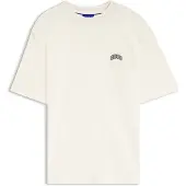 HUGO Regular-fit bomulds-T-shirt med college-logo