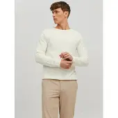 Jack & Jones Pullover 'JJEHill' naturhvid
