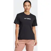 Adidas Funktionsbluse sort / hvid