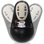 SEMIC Rund Ryg Uden Ansigt Kaffetid Chihiros Rejsefigur 6 Cm
