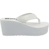Bench Dame Vacay Chunky Kile Hæle Klipklappere White Pu