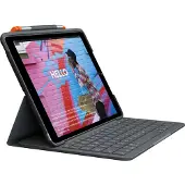 Logitech Slim Folio-tastaturcover til iPad 10,2" (7., 8. og 9. generation) – grafit
