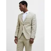 Jack & Jones Jakke 'JPRFranco' taupe / hvid