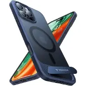 Torras Pstand Series-etui til iPhone 16 Pro (blå)
