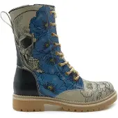 Goby Boots blå / pastelgrøn