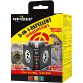 Weitech 3-i-1 Ultralyd Gnaverafskrækker