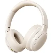 Baseus Bass BH1 Lite Wireless On-Ear Bluetooth 6.0 Headphones - White