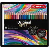 Stabilo Farveblyanter - Original Arty+ - 24 stk. - Multifarvet - - OneSize - Farvesæt