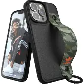 Adidas OR Håndrem Etui iPhone 13 Pro /13 6.1" sort-grøn/sort-grøn 47111