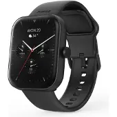 Hama 5000 - 47 mm - sort plastik - smart ur med rem - silikone - sort - display 1.65 - Bluetooth - 40 g