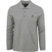 Lyle & Scott Langæret Polo Grå åle
