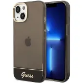 GUESS GUHCP14MHGCOK iPhone 14 Plus 6,7" sort / sort hardcase Gennemsigtig