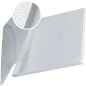 Leitz ImpressBIND - 7 mm - A4 (210 x 297 mm) - 70 ark - hvid med transparent frontdække - blødt omslag