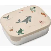 Liewood Madkasse - Silikone/Stål - Arthur - Sea Creature/Sandy - - OneSize - Madkasse