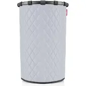 Reisenthel homebasket L, Grå, Aluminium, Polyester, Kurv, Monokromatisk, Geometrisk mønster, Indendørs