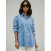 Wearable Stories Bluse 'Lilah' blå