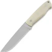 Brisa Trapper 115 Elmax, Flat, Ivory Micarta