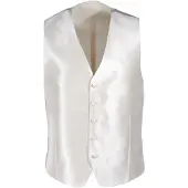 Suitable bryllupsvest Ecru twill Off-white måle