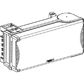 Schneider Electric KSB100SE4, Hvid, 128 mm, 220 mm, 444 mm, 5 kg, 240 mm
