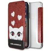 Karl Lagerfeld Valentine iPhone X/XS taske - rød