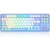 Redragon K707WBB-RGB StarBlade keyboard - Gaming Tastatur - Engelsk (US) - Blå