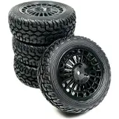 Absima 1/10 Rally Street Design Hjul 4 Enheder