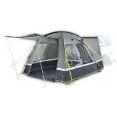 High Peak Trentino 2.0, Camping, Gruppetelt, Grå, Lime