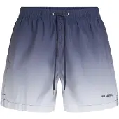 Karl Lagerfeld Badeshorts safir / mørkeblå / offwhite