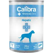 Calibra Veterinary Diets Hepatic Hundefoder - dåser - 6 x 400 g