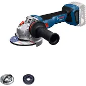 Bosch Professional 18V System Akku-Winkelschleifer GWS 18V-11 S inkl. L-BOXX - 06019N4001 - SOLO