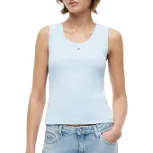 Tommy Hilfiger Overdel 'Slim Tank' himmelblå