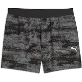 Puma Brightstride Dreamrun Printed Running 5" Shorts Men, Clothing, Black, M